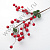 Декоративная  веточка с красными ягодами L20-29