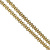 Цепочки родиевое покрытие крупное плетение 5,1*2,3 мм золото 