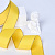 1-1/2"(38mm)Gold Metallic-Edge Grosgrain Ribbon 645 репсовая лента с золотым люрексом жёлтая