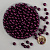 Бусины под жемчуг "Круг" d=10 мм 400 г темно-фиолетовый L58