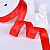 1"(25mm) Grosgrain edge satin Ribbon 235 репсовая лента с сатином 23 ярда красная