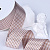 1-1/2"(38mm)Gingham Ribbon A050 лента тканевая в мелкую клетку 10 ярдов бежевая