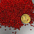 Бисер калиброванный 12/0 50 г красный 37