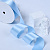 1 1/2"(38mm)Single Face Satin Ribbon 308 односторонняя сатиновая лента 10 ярдов голубая