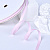 1/4"(6mm)Cotton Ribbon 123 хлопковая лента 19 ярдов розовая
