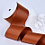 2"(50mm)Grosgrain ribbon 785 репсовая лента 23 ярда коричневая