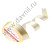 Лента атласная 2,5 см 25 ярдов бежевая 083