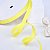 3/8"(9mm)Grosgrain ribbon 525 репсовая лента 23 ярда жёлтая