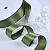 1"(25mm)Single Face Satin Ribbon 563 односторонняя сатиновая лента 10 ярдов хаки