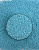 Бисер 12/0 450 г голубой 43