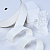 1"(25mm)Polyester Suede Ribbon 028 лента из полиэстеровой замши 19 ярдов айвори