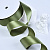 1 1/2"(38mm)Single Face Satin Ribbon 563 односторонняя сатиновая лента 10 ярдов хаки