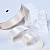 1"(25mm)Single Face Satin Ribbon 112 односторонняя сатиновая лента 10 ярдов персиковая