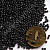 Бисер калиброванный 12/0 50 г гематитовый 606