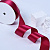 1 1/2"(38mm)Double Face Satin Ribbon 193 двухсторонняя сатиновая лента 10 ярдов вишнёвая