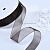 1"(25mm)Organza  Ribbon 6274 лента органза перламутровая 70 ярдов горький шоколад