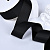 1-1/2"(38mm)Grosgrain ribbon 030 репсовая лента 23 ярда чёрная