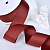 1-1/2"(38mm)Grosgrain ribbon 777 репсовая лента 23 ярда терракотовая