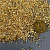Бисер рубка 11/0Н 450 г золотой 22