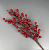Декоративная веточка рябины 63 см (JM23-189)