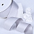 1-1/2"(38mm)Twill Ribbon 007 саржевая лента 15 ярдов светло серая