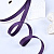 3/8"(9mm)Grosgrain ribbon 285 репсовая лента 23 ярда фиолетовая