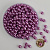 Бусины под жемчуг "Круг" d=8 мм 400 г сиреневые L31