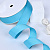 1"(25mm)Grosgrain ribbon 317 репсовая лента 23 ярда бирюзовая