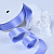1"(25mm)Double Face Satin Ribbon 447 двухсторонняя сатиновая лента 10 ярдов ирис