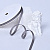 1/4"(6mm)Cotton Ribbon 017 хлопковая лента 19 ярдов серая