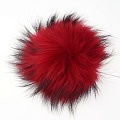 Натуральный помпон с ниткой