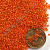 Бисер калиброванный 12/0 100 г оранжевый 3А36