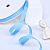 3/8"(9mm)Grosgrain ribbon 311 репсовая лента 23 ярда голубая