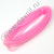 Регилин круглый тубуляр d=0,4 см 32 м розовый 004
