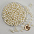 Бусины под жемчуг "Круг" d=6 мм 400 г айвори L1