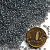 Бисер калиброванный 12/0 50 г серый 526