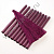 Кисточки для штор 9 см 600 нитей 10 шт фиолетовые 9