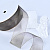 1-1/2"(38mm)Organza  Ribbon 4176 лента органза перламутровая 70 ярдов хаки