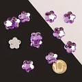 Стразы акрил "овал, цветок"