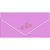 Бумажный конверт бархатный 1 шт БК-00031 сиреневый 
