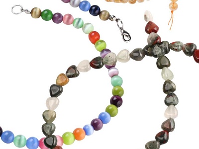 Бусы из камней