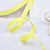 3/8"(9mm)Grosgrain ribbon 625 репсовая лента 23 ярда лимонно-жёлтая