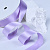 1"(25mm)Double Face Satin Ribbon 430 двухсторонняя сатиновая лента 10 ярдов сиреневая