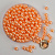 Бусины под жемчуг "Круг" d=6 мм 400 г оранжевые L13