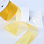 2"(50mm)Organza  Ribbon 5018 лента органза перламутровая 70 ярдов жёлтая