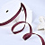 3/8"(9mm)Grosgrain ribbon 177 репсовая лента 23 ярда вишнёвая