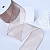 2"(50mm)Organza  Ribbon 6010 лента органза перламутровая 70 ярдов песочная