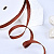 3/8"(9mm)Grosgrain ribbon 870 репсовая лента 23 ярда коричневая