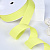 1"(25mm)Grosgrain ribbon 625 репсовая лента 23 ярда кислотно жёлтая