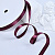 3/8"(9mm)Single Face Satin Ribbon 177 односторонняя сатиновая лента 10 ярдов вишнёвая
